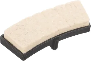 1pair Exercise Bike Brake Pads Durable Wear-Resistant Replacement for Indoor Cycling Easy Installation Suitable for All Fitness Bikes of Felt Brake Blocks