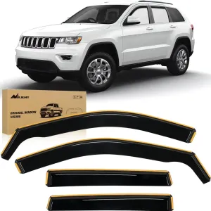 2011-2020 Jeep Grand Cherokee Rain Guards Acrylic 4Pcs