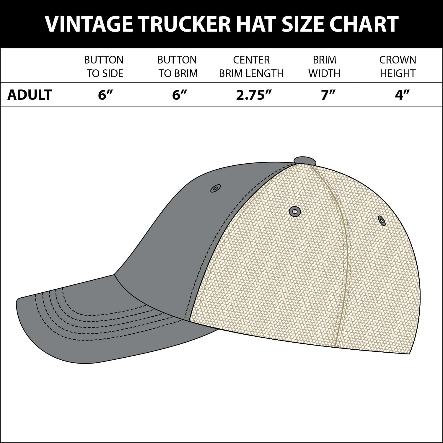 7.62 Design Patriotic Vintage Trucker Hat