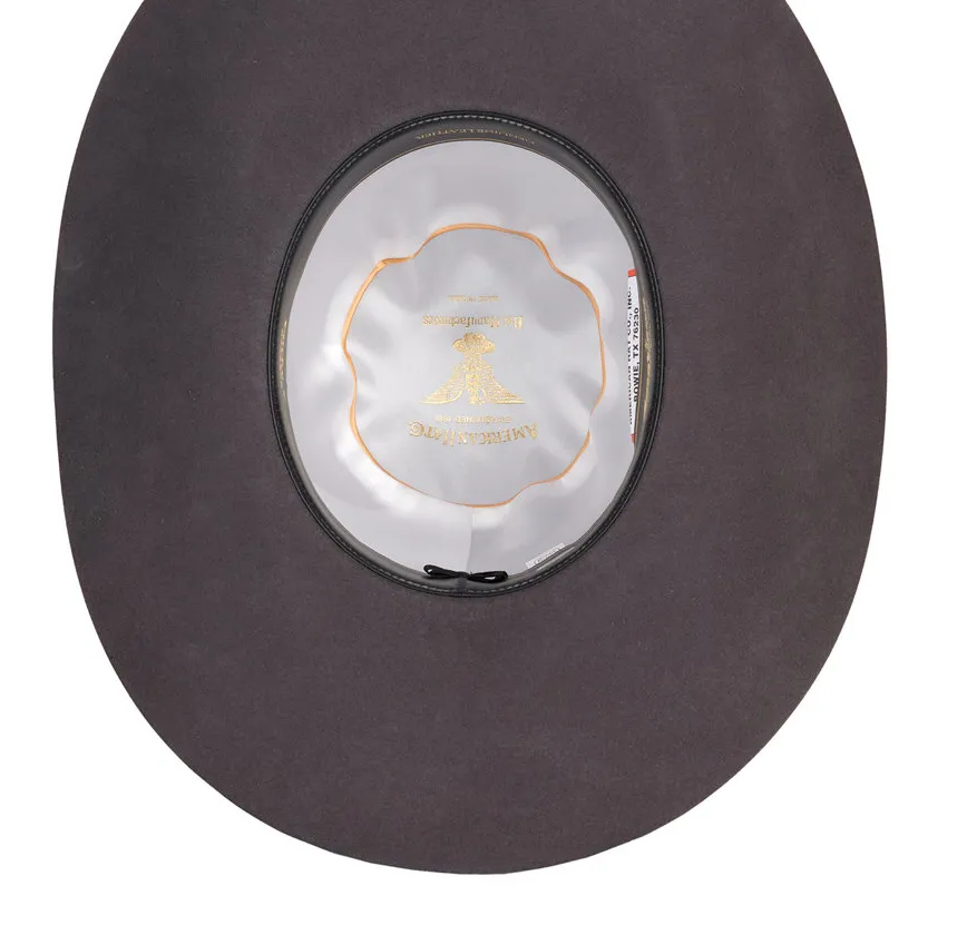American Hat Company - Open Crown - 7X Steel