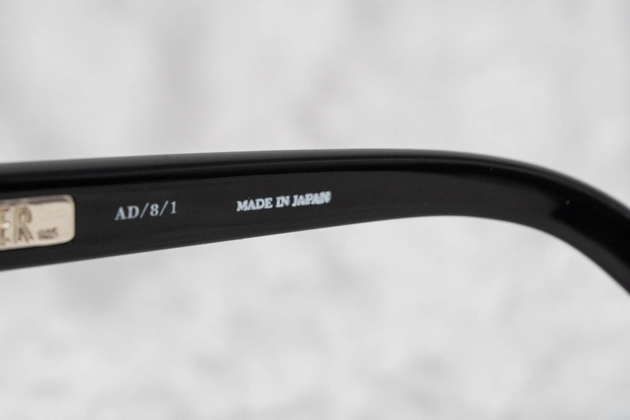 Ann Demeulemeester Ladies Sunglasses Oval Black and Grey AD8C1SUN