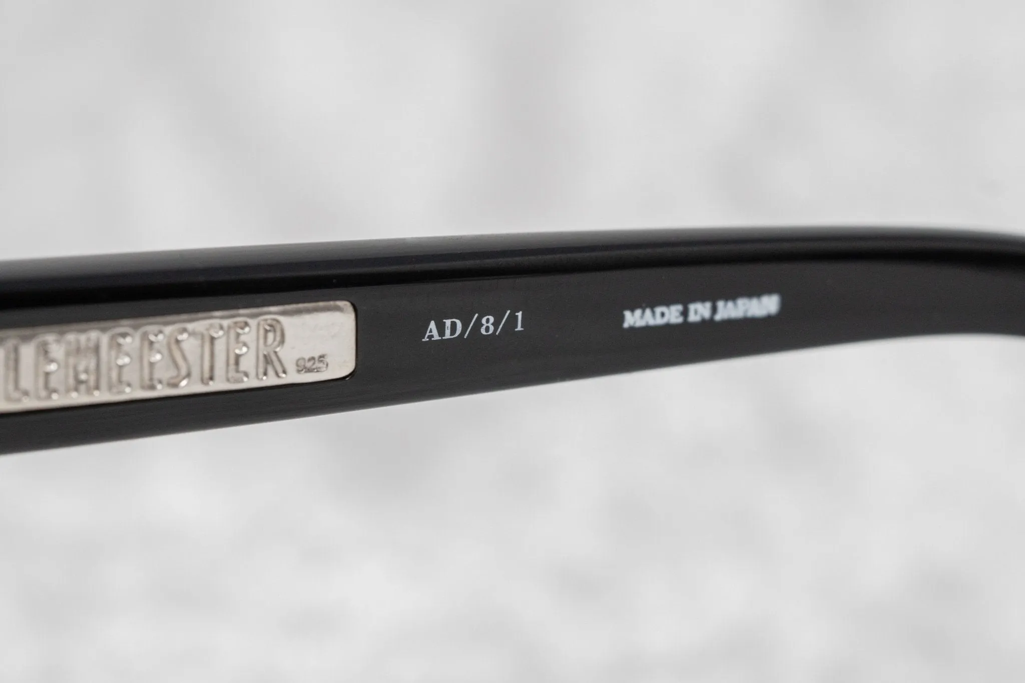 Ann Demeulemeester Ladies Sunglasses Oval Black and Grey AD8C1SUN