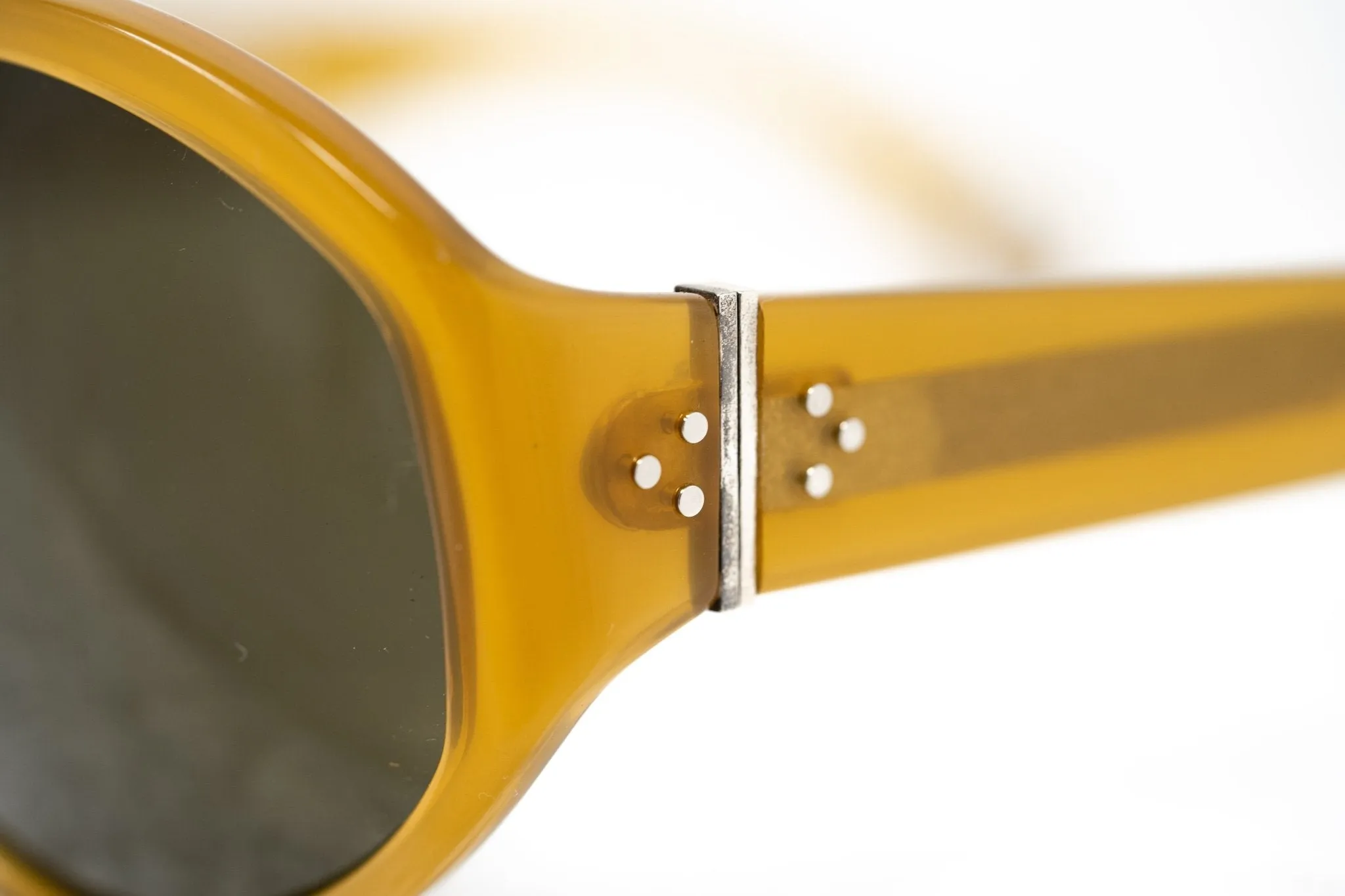 Ann Demeulemeester Ladies Sunglasses Oversized Honey and Green AD6C5SUN