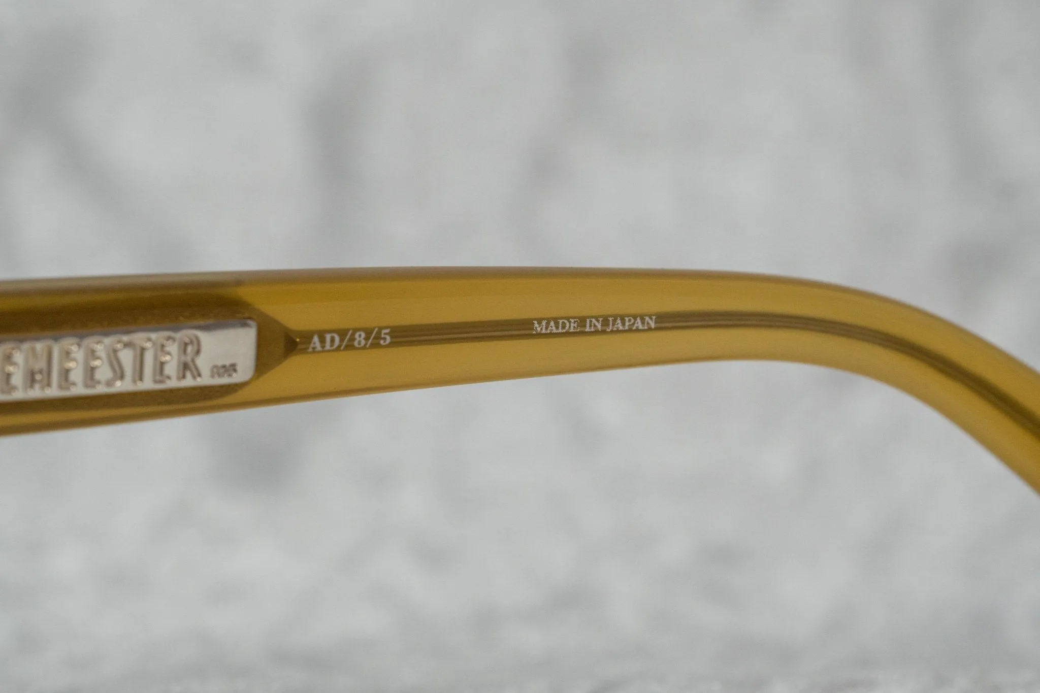 Ann Demeulemeester Sunglasses Oval Honey and Green