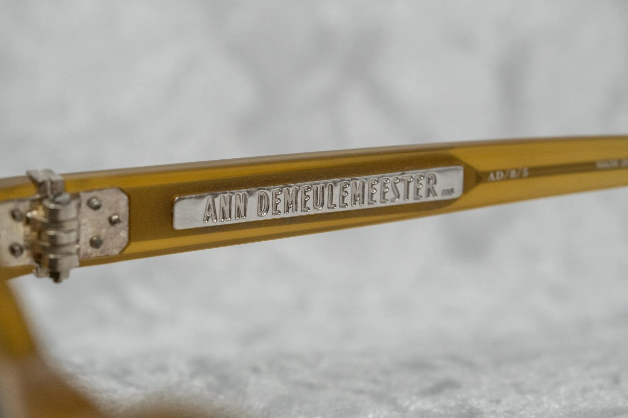 Ann Demeulemeester Sunglasses Oval Honey and Green
