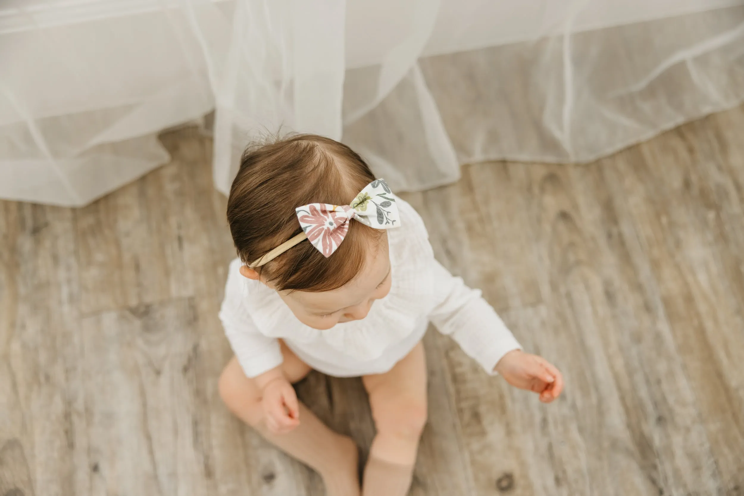 Bowtie Nylon Bow - Olive