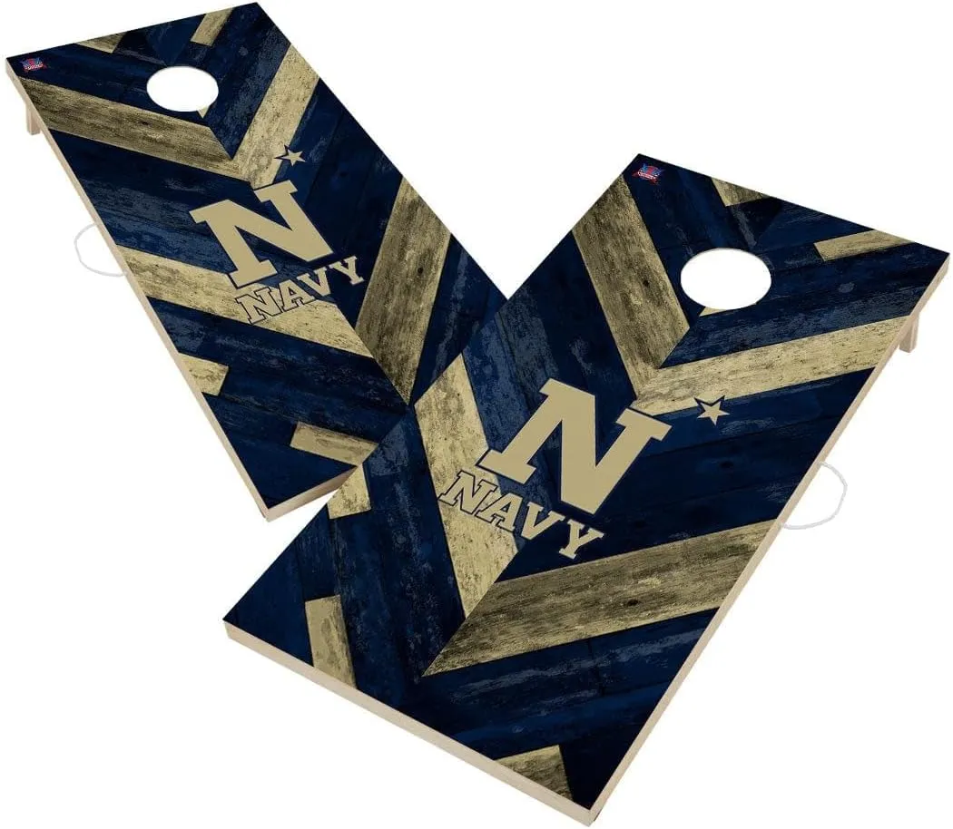 College Team Cornhole Boards, 2x4 Regulation Corn Hole Game Set, Officially Licensed Cornhole Game, Perfect for Tailgates