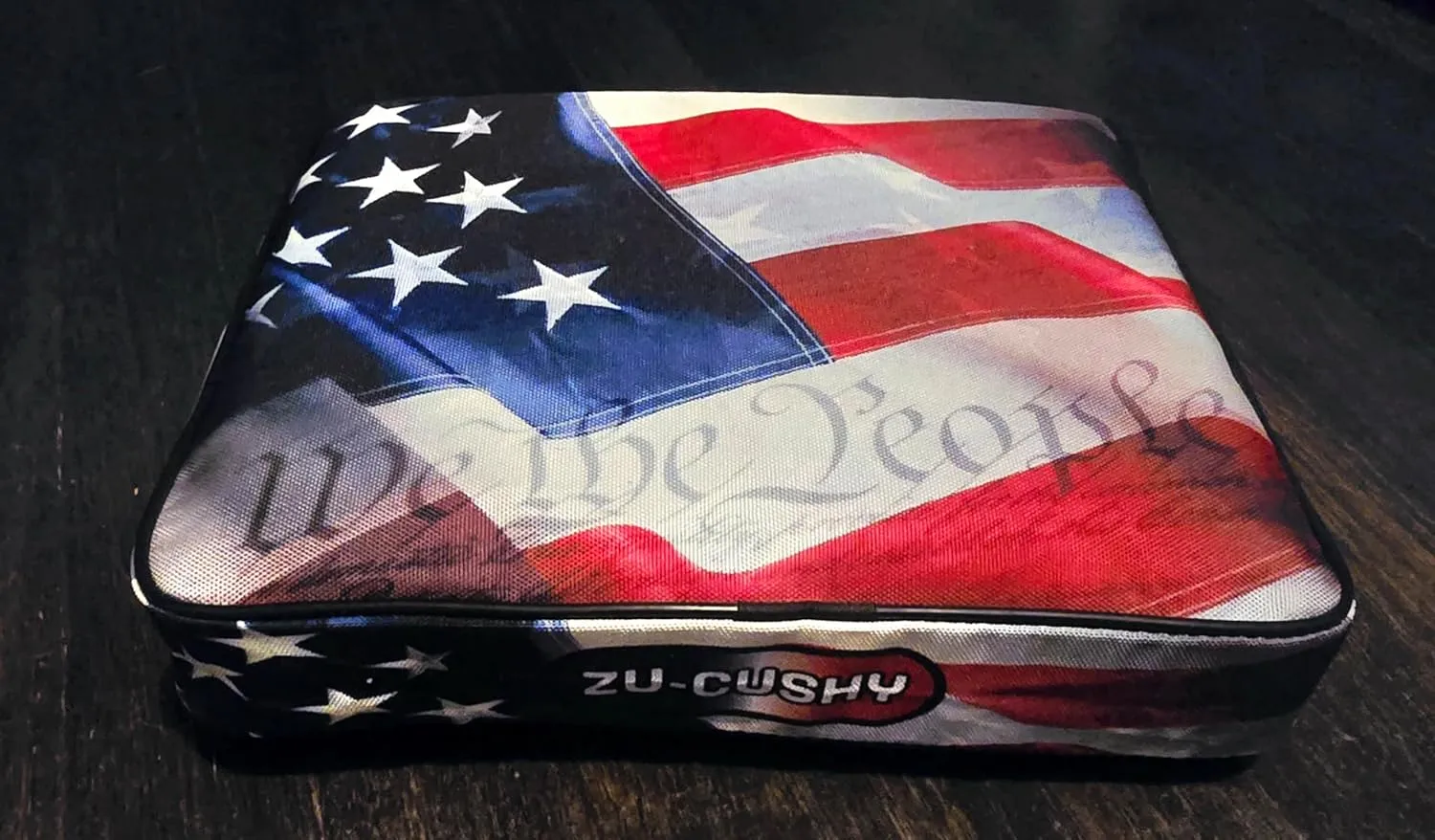 Cornhole Rolling cart seat Cushion. The ZUCUSHY Easily attaches/detaches in Seconds. Ice Skating, disc Golf, Zuca Compatible/Patchable