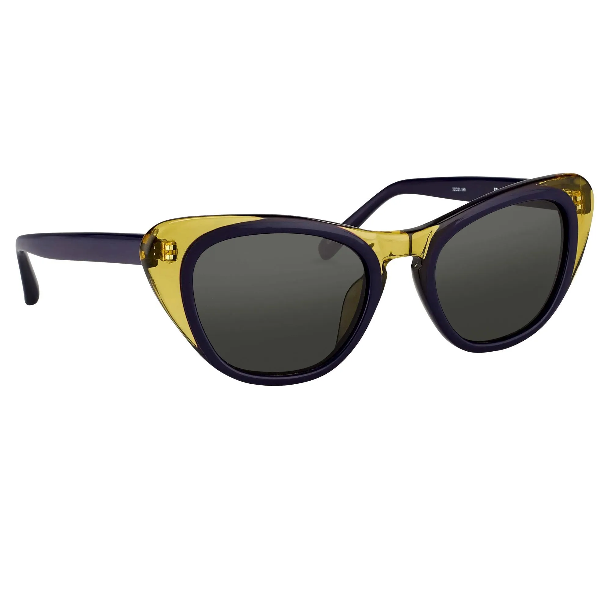 Erdem Sunglasses Cat Eye Purple and Grey