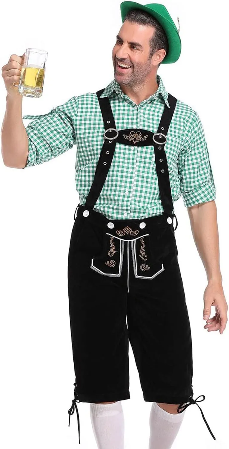 Felt Bavarian Oktoberfest Hat for Men Women Bavarian Oktoberfest German Hats with Feathers