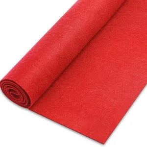 Felt Fabric 1.8 mm Thick Felt 36" x 72", Soft Durable Felt Fabric by The Yard Felt Sheets for Arts and Crafts DIY Sewing Crafting Projects (Red)