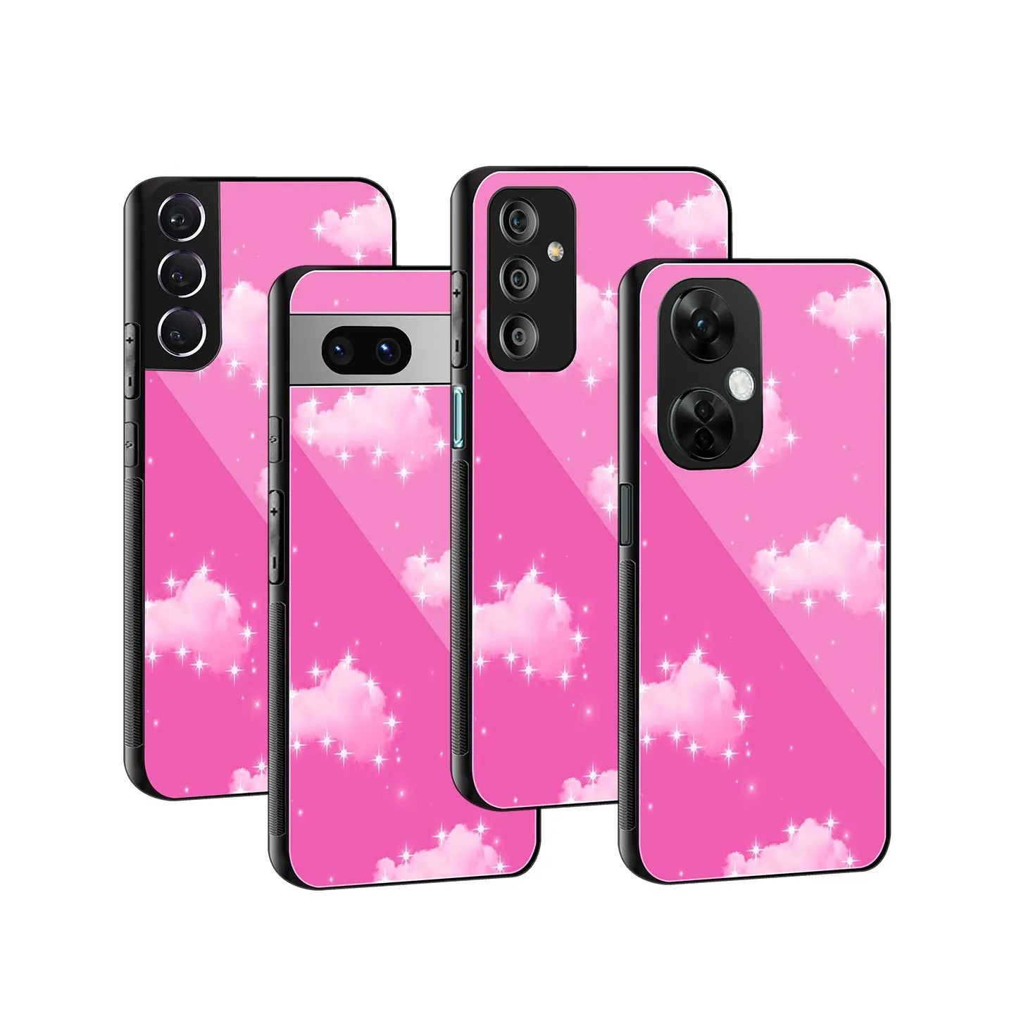 Glittery Sky Phone Cover | Glass Case