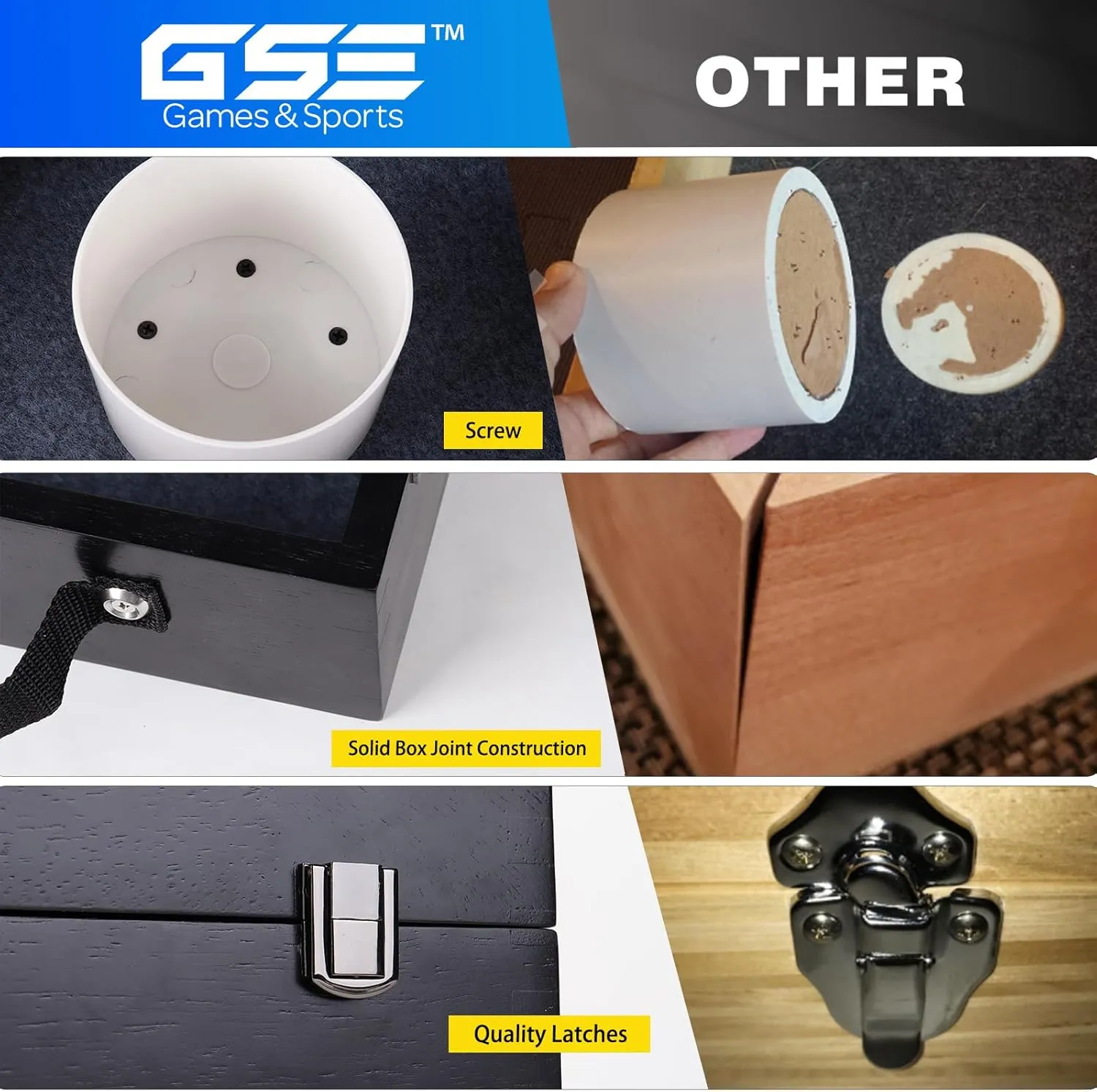GSE Games & Sports Expert Premium Wood Washer Toss Game Set with 8 Washers with Bottle Opener for Adults and Family. Portable Lawn Game for Beach, Backyard, Pitching, Tailgating, Camping