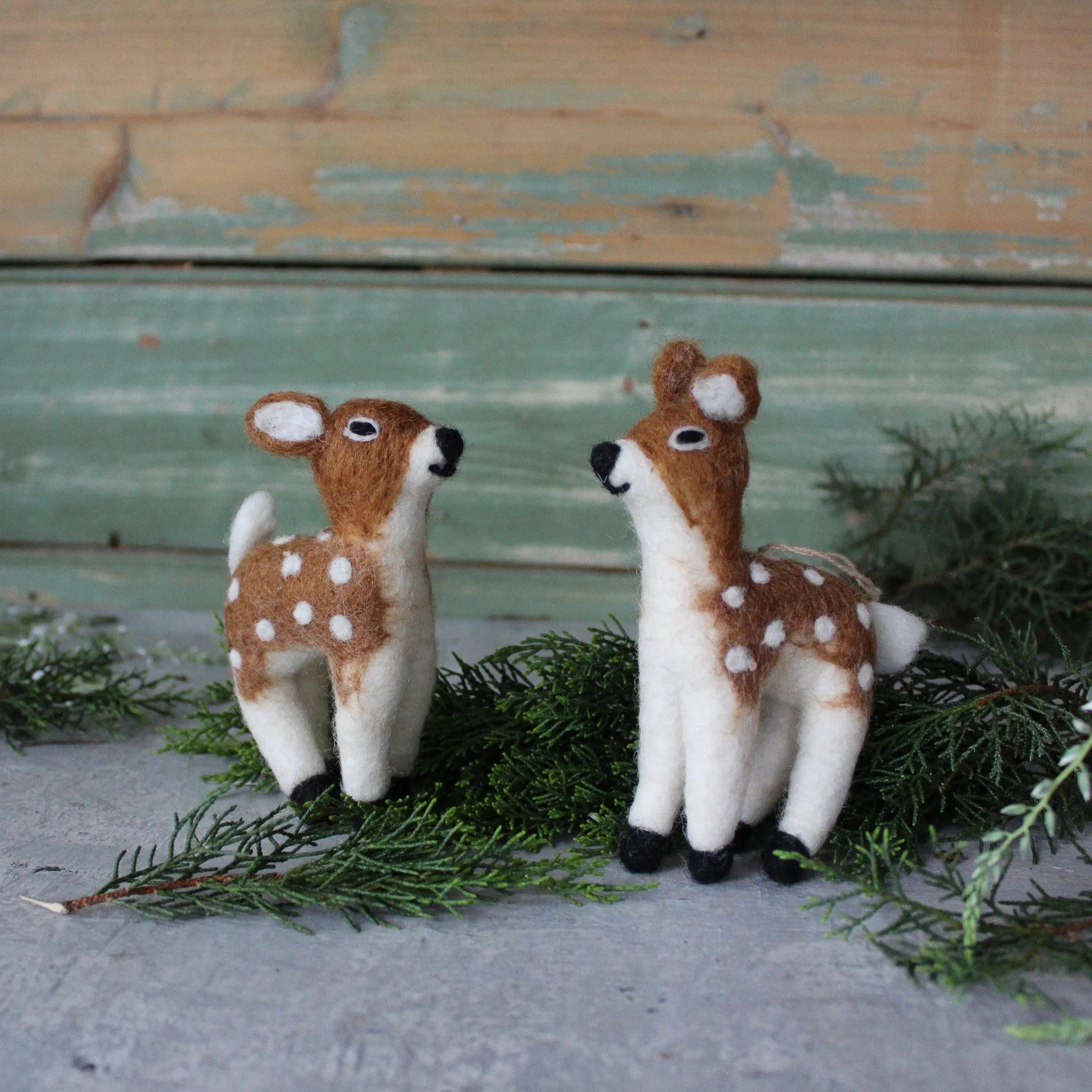 Hanging Felt Deer Fawn