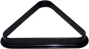 Hathaway Pool Table Billiard Ball Triangle Rack, Black