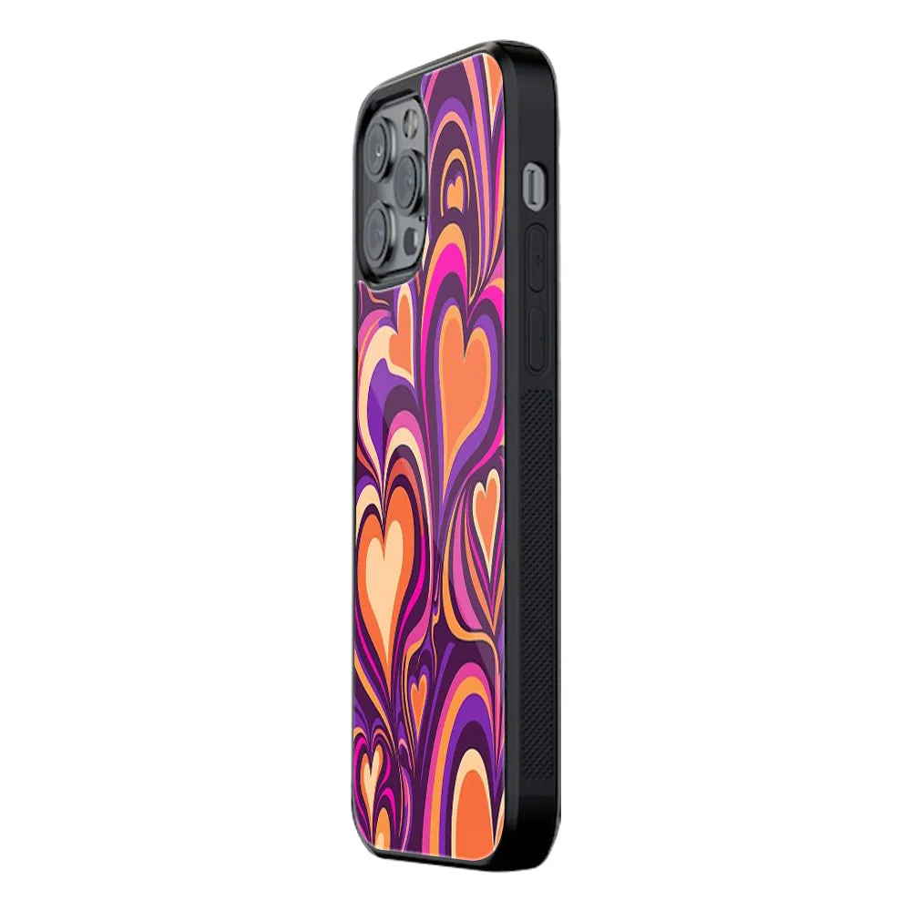 Hearts Palette Phone Cover | Glass Case