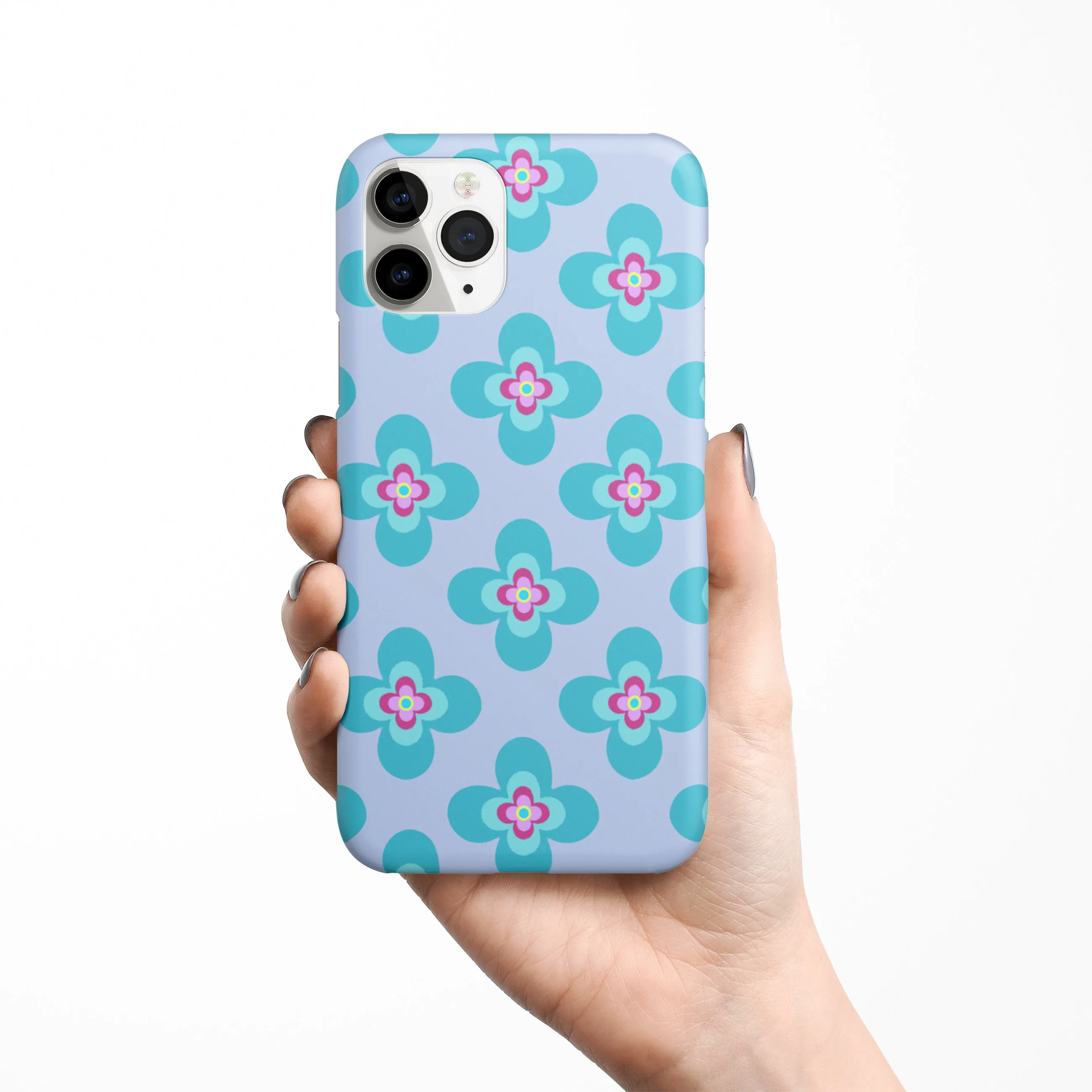 Indigo Pink Phone Cover | Matte Case