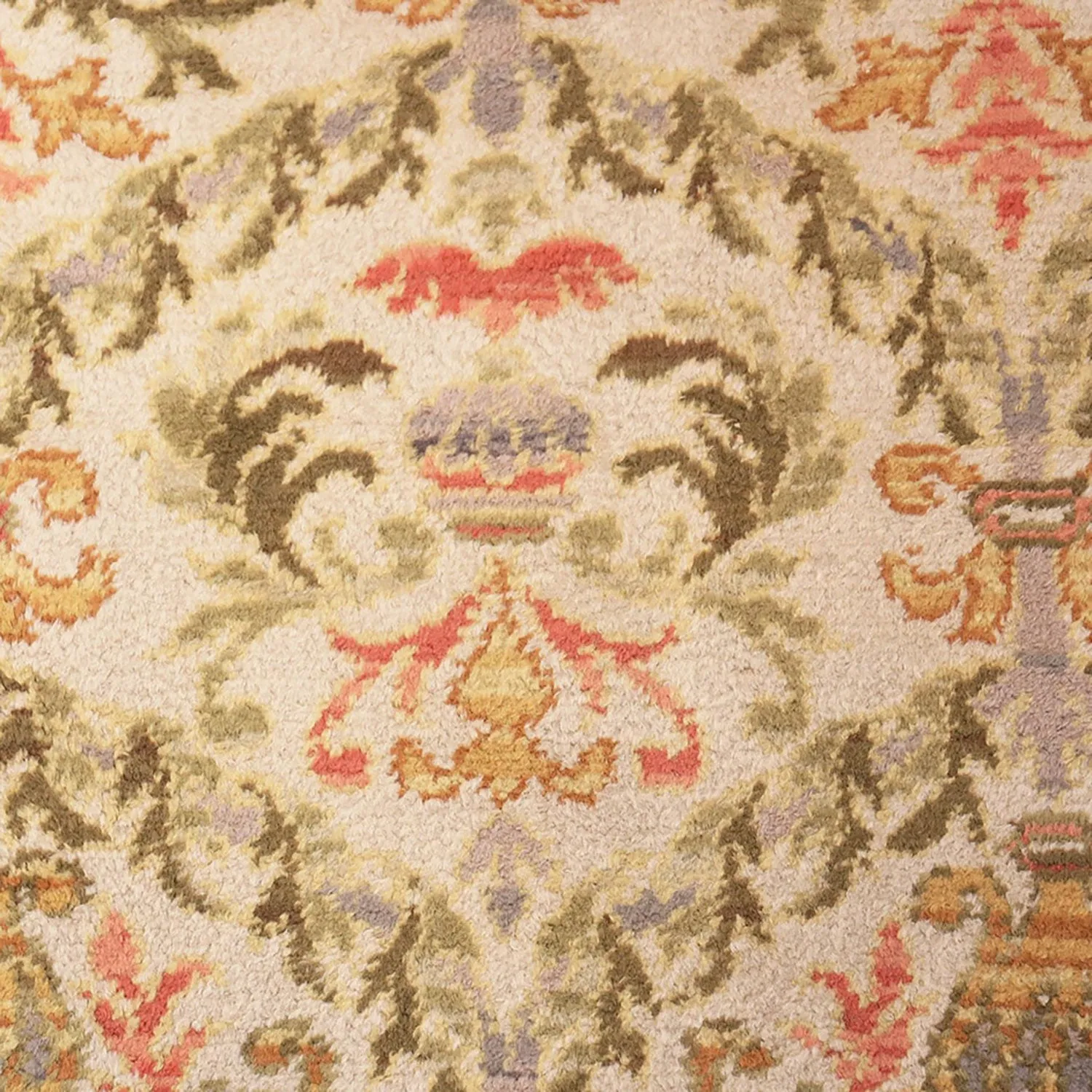 Ivory Antique Spanish Rug - 9'7" x 15'7"