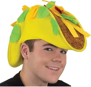 Jay Hats Funny Halloween/ Costume Hat - Unisex Adult Felt Taco Hat