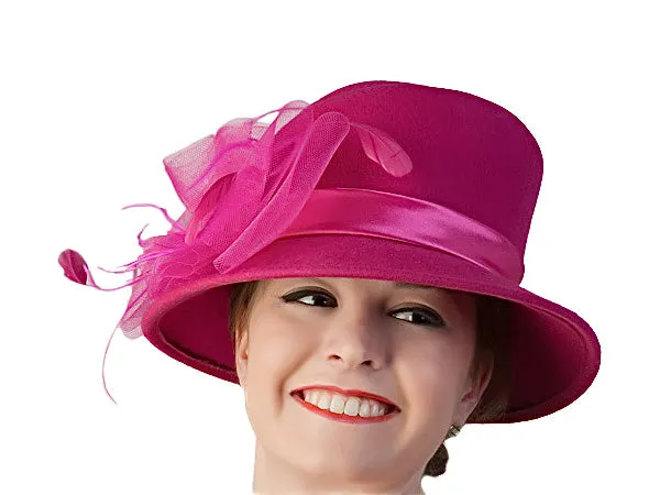 Jess Wool Felt Church Hat