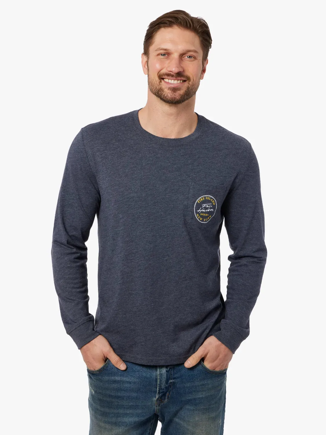 Kismet Long Sleeve Tee | Navy Seal