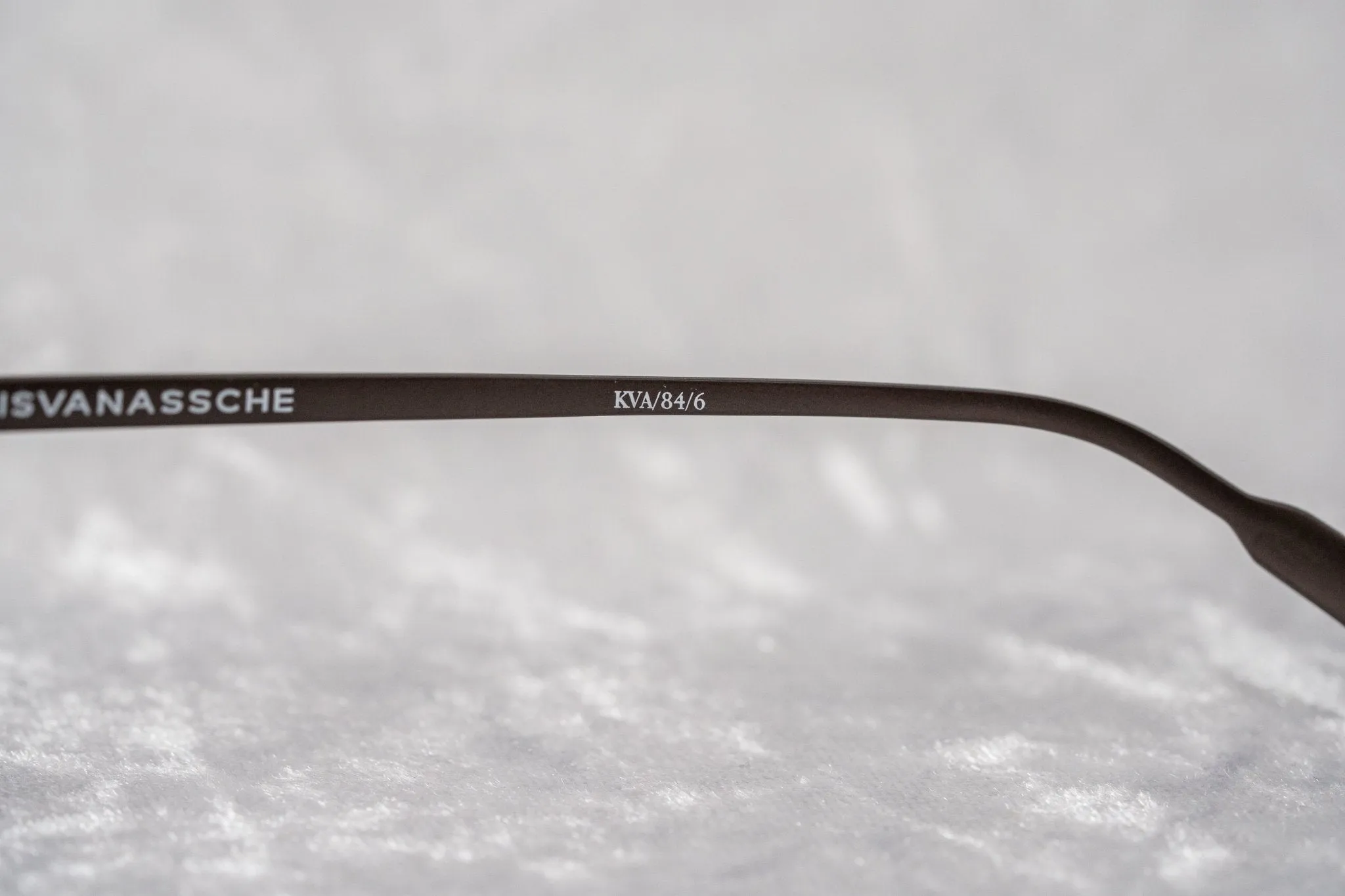Kris Van Assche Sunglasses Khaki and Gold