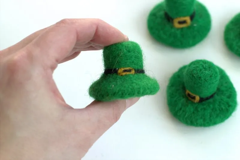 Leprechaun Hat Felt St. Patrick's Day Shapes