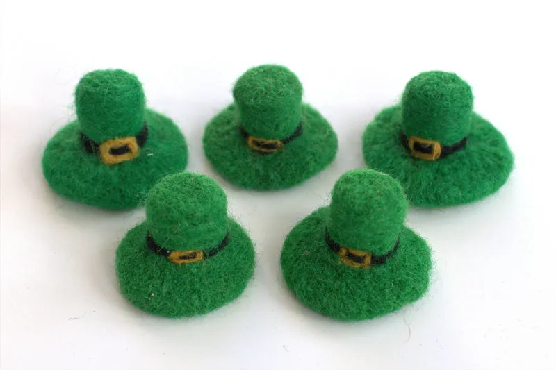Leprechaun Hat Felt St. Patrick's Day Shapes
