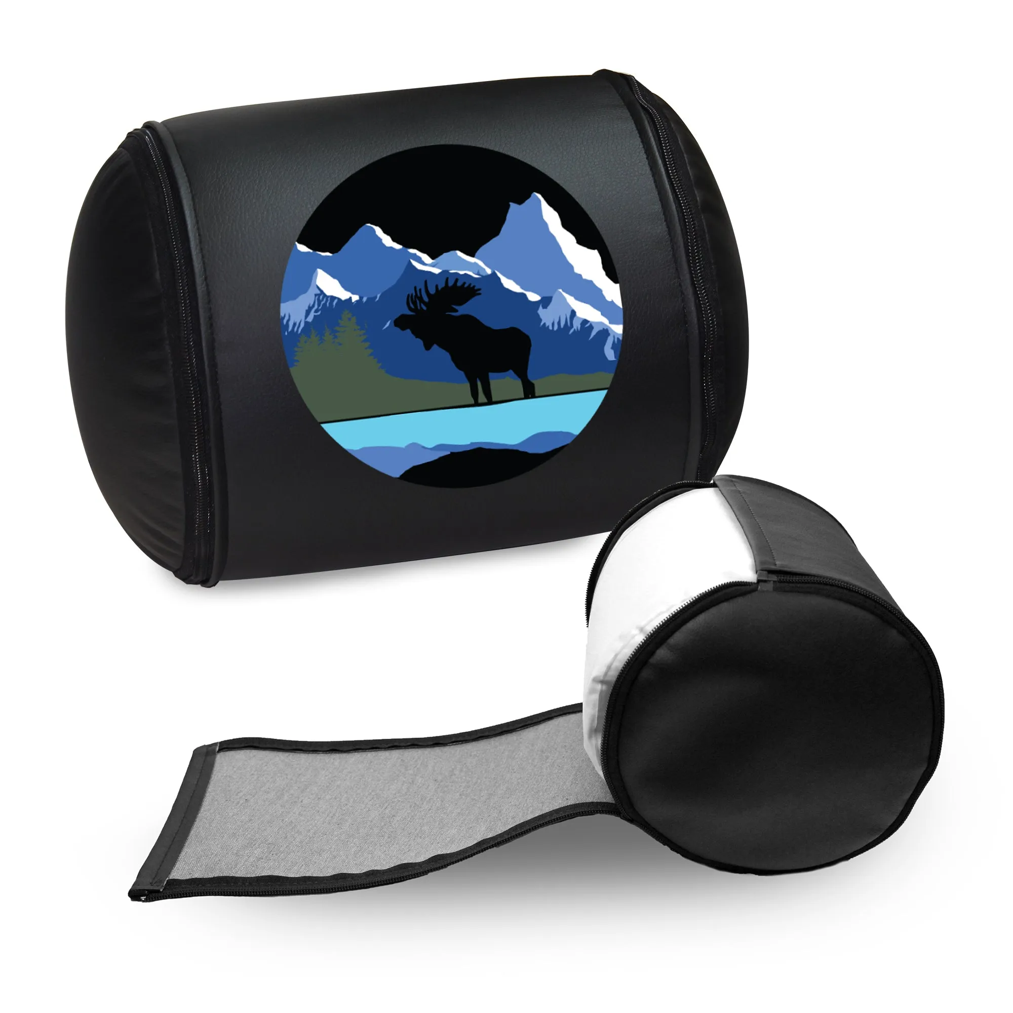 Moose Mountain Scene Logo Panel