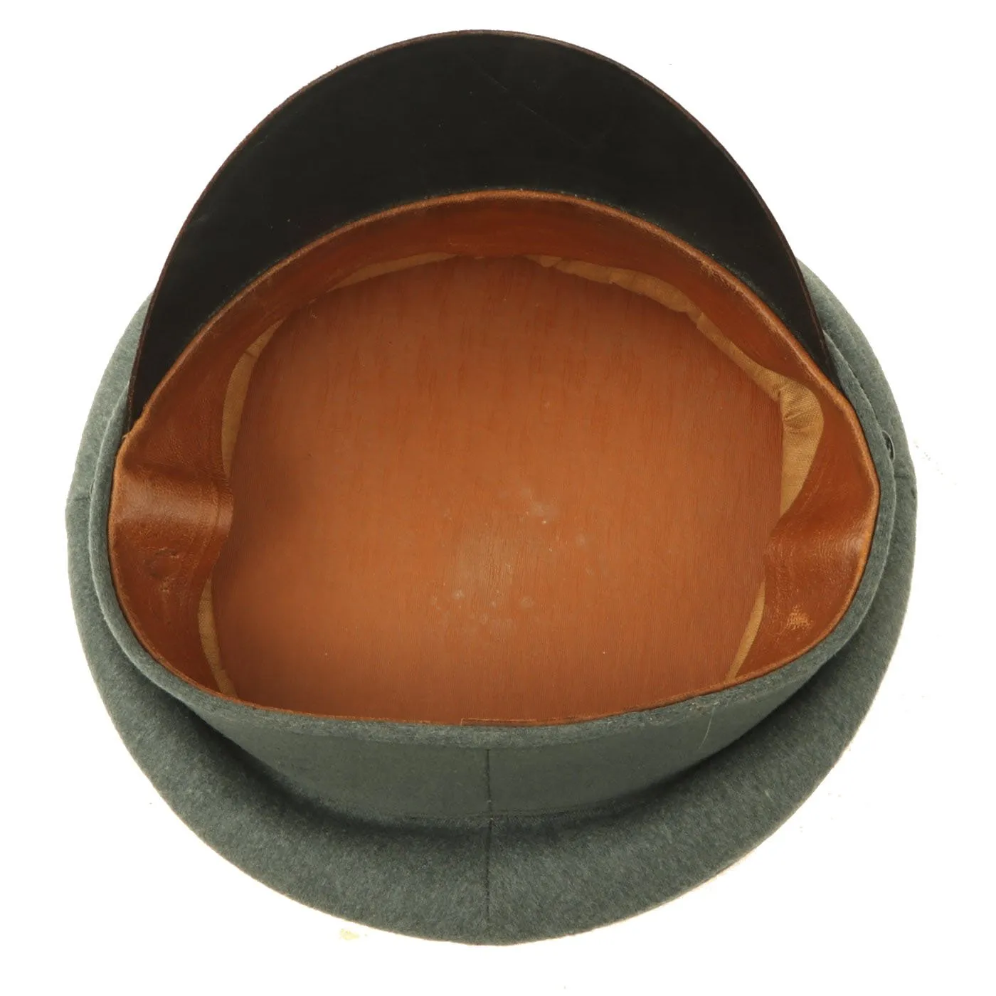 Original German Post-WWI Weimar Republic Era Freikorps Visor Cap with NSDAP Badge & Bring Back Info