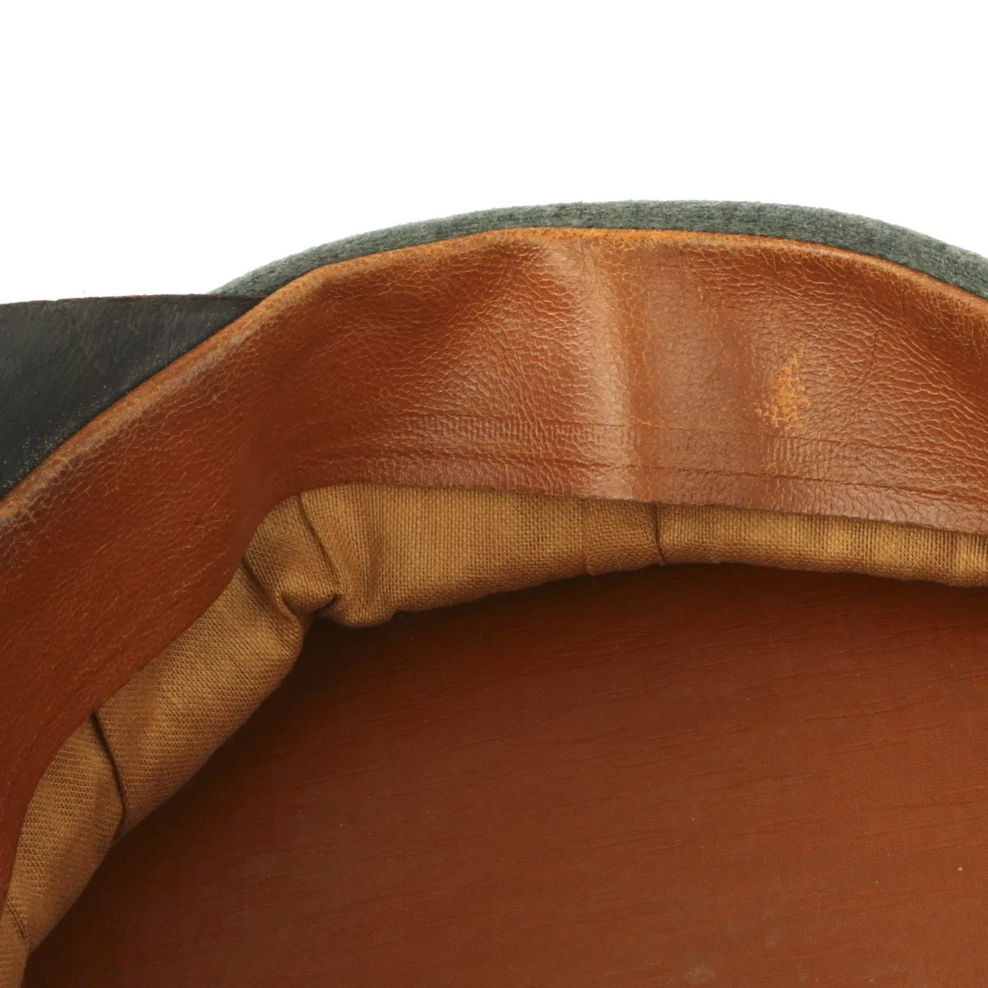Original German Post-WWI Weimar Republic Era Freikorps Visor Cap with NSDAP Badge & Bring Back Info