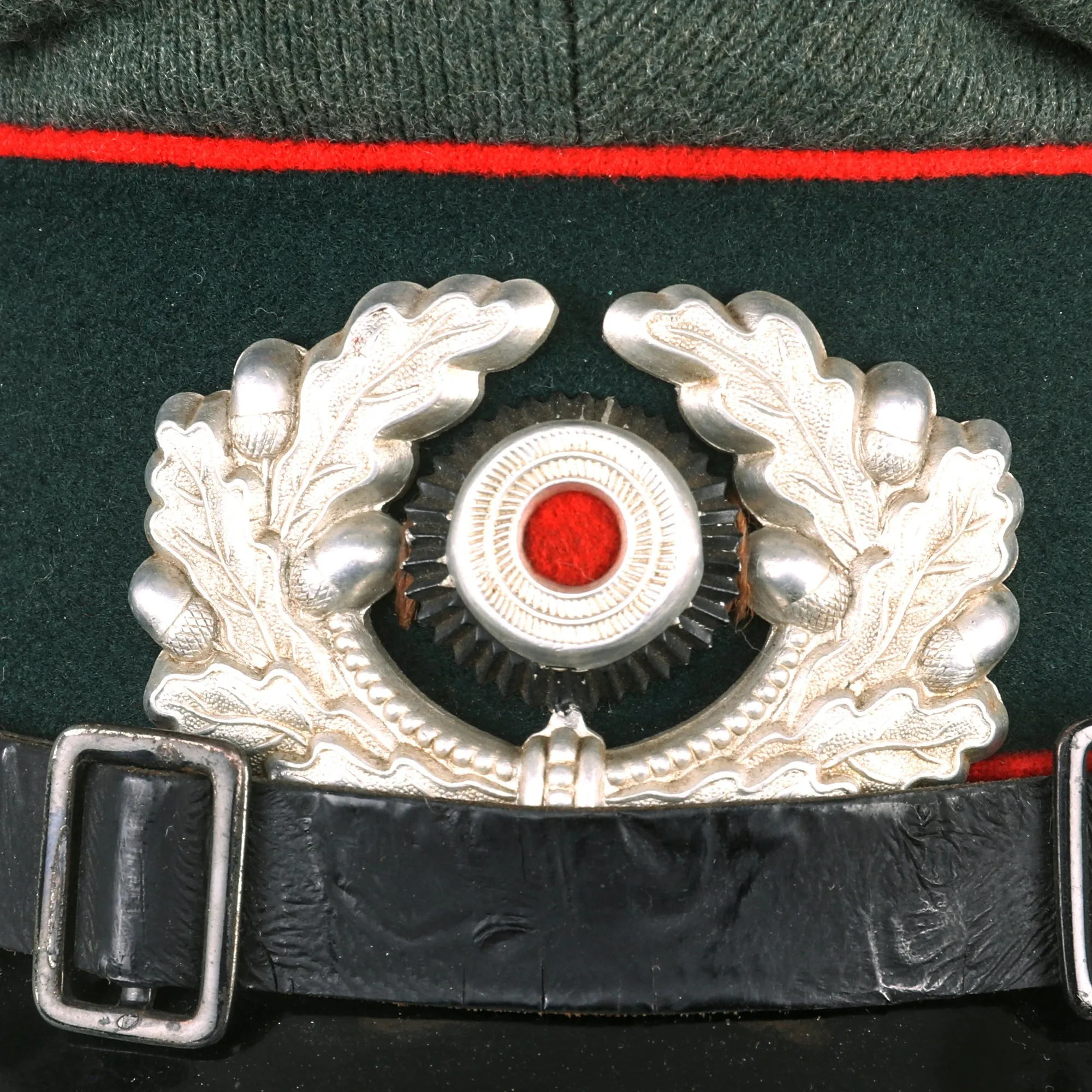 Original German WWII 1938 Dated Heer 97th Artillery Regiment EM/NCO Schirmmütze Visor Crush Cap by Wilhelm Wethekam - Size 56