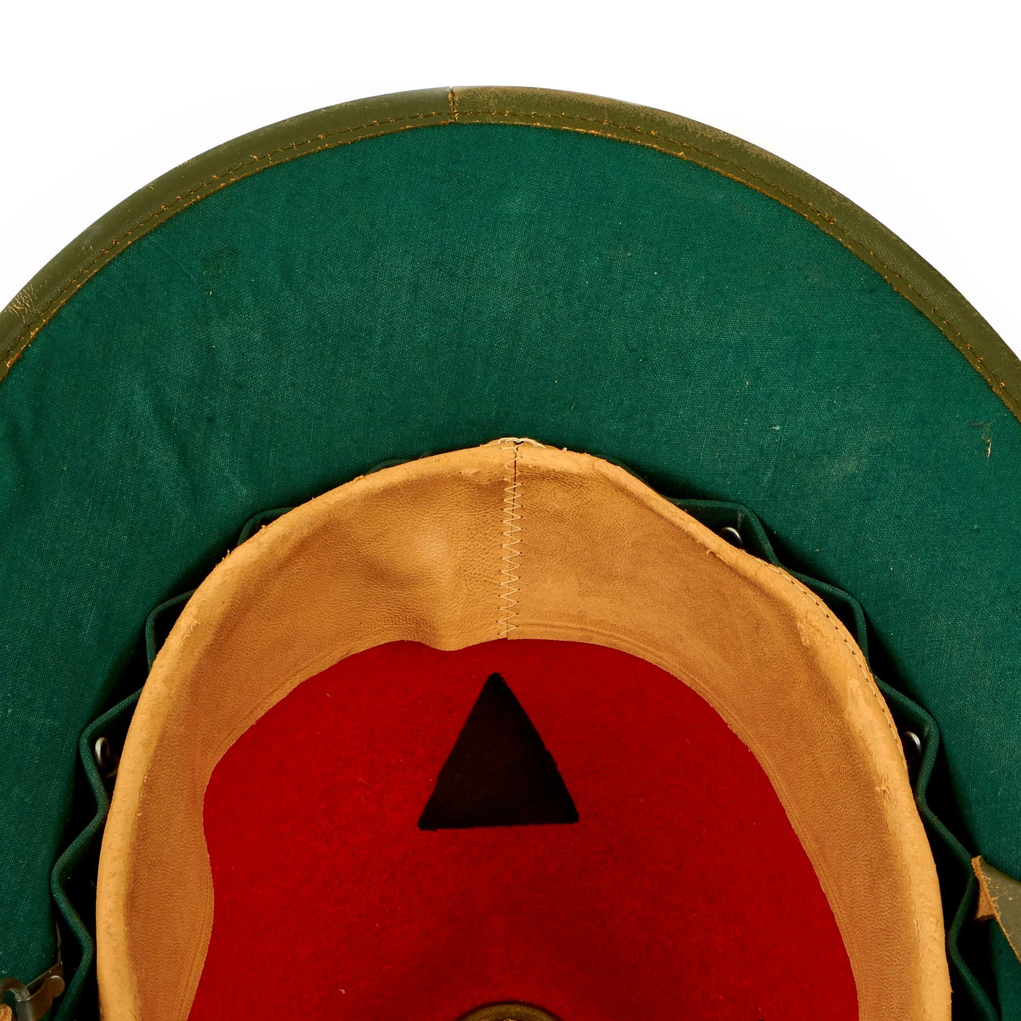 Original German WWII 1942 dated 2nd Model Afrikakorps DAK Sun Helmet by APN with Badges & Ultrasin Goggles - size 59