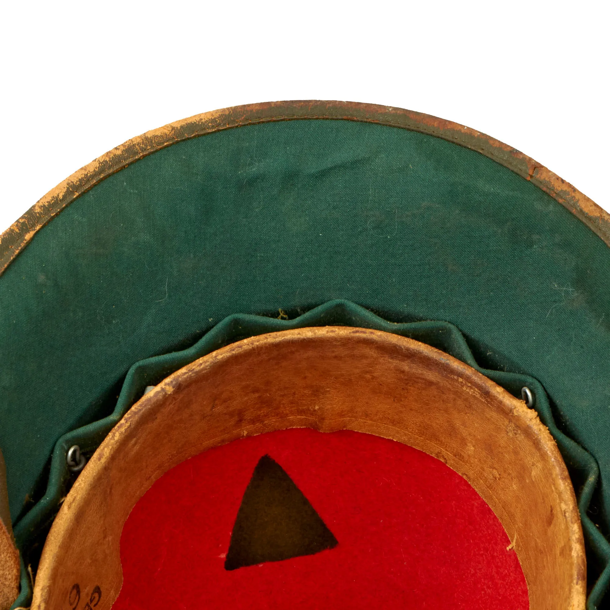 Original German WWII 1942 dated 2nd Model Afrikakorps DAK Sun Helmet by APN with Eye Shields - size 55