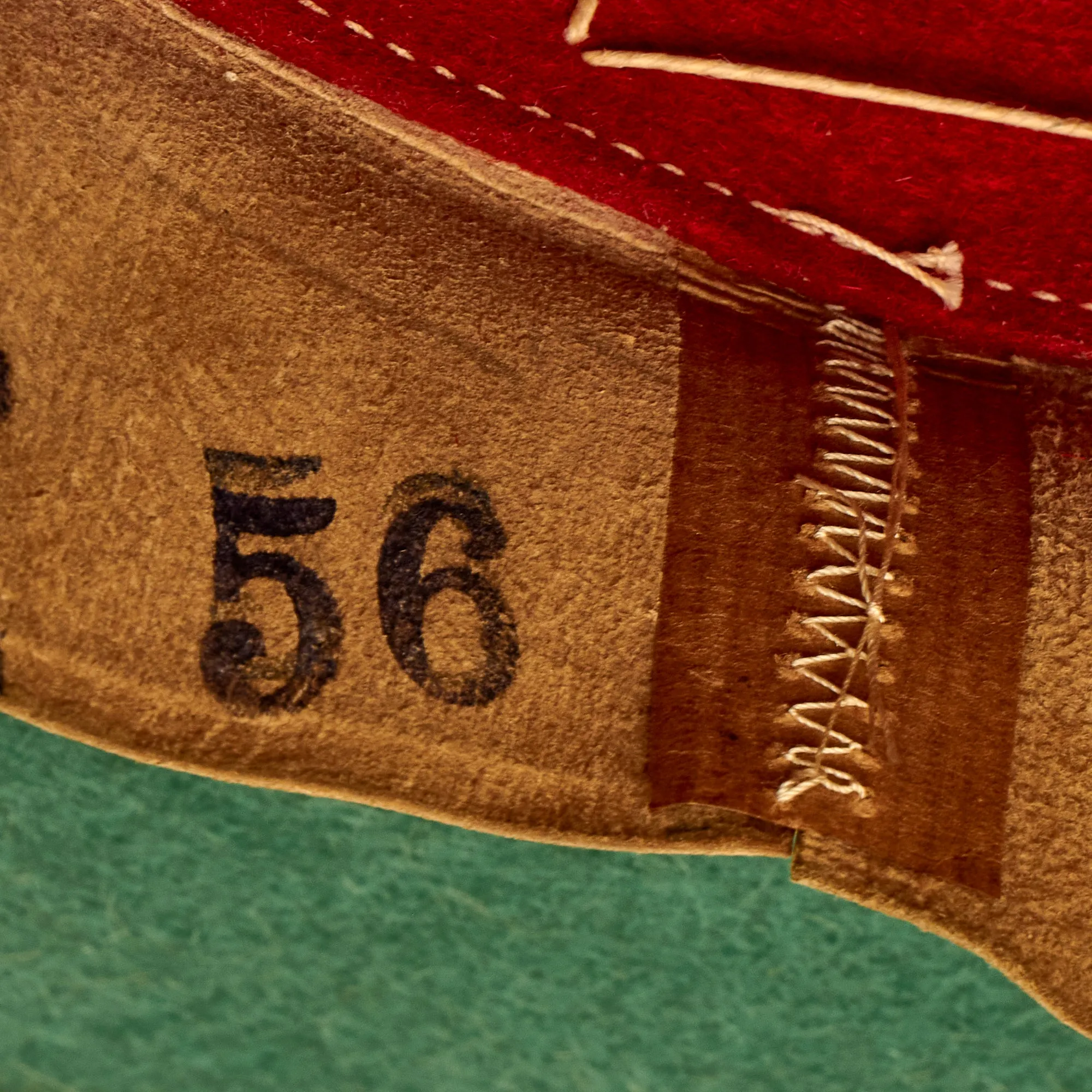Original German WWII 1942 dated 2nd Model Afrikakorps DAK Sun Helmet by JTA with Badges & Ultrasin Goggles - size 56