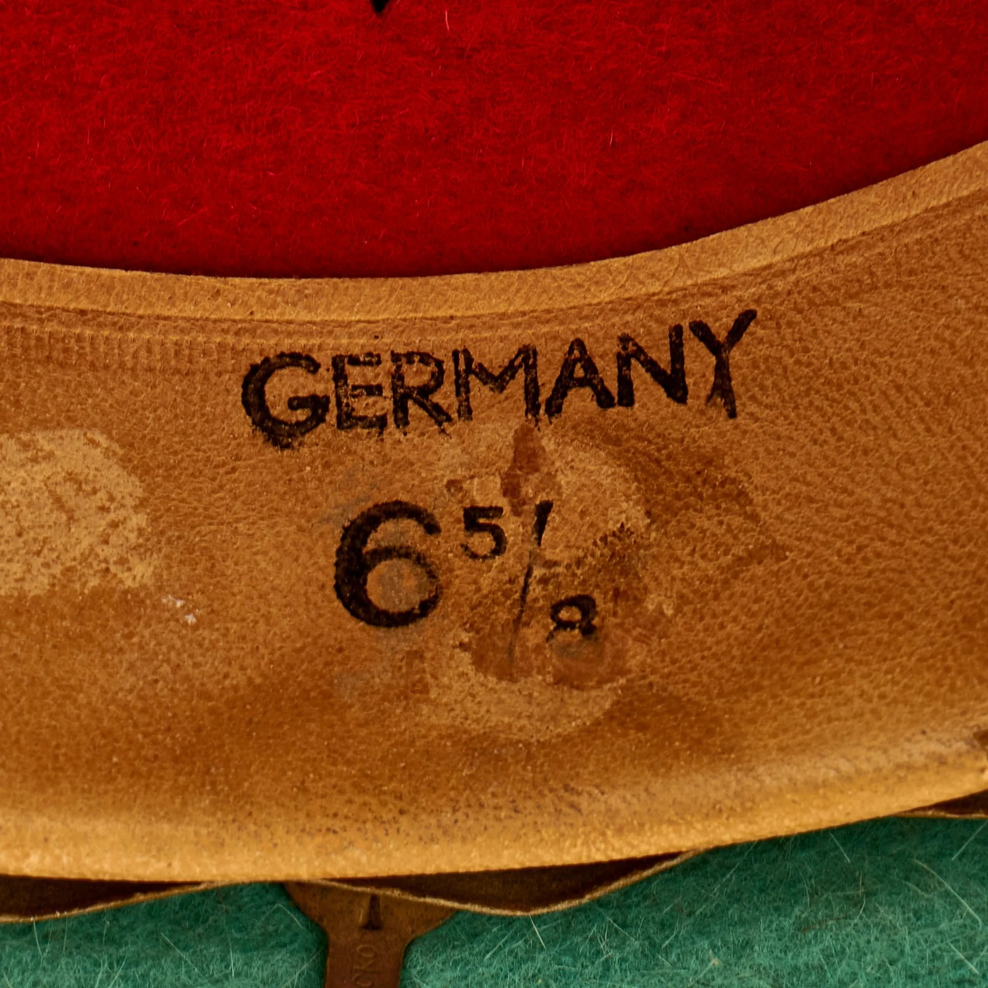 Original German WWII 1942 dated 2nd Model Afrikakorps DAK Sun Helmet by JTA with Badges & Ultrasin Goggles - size 56