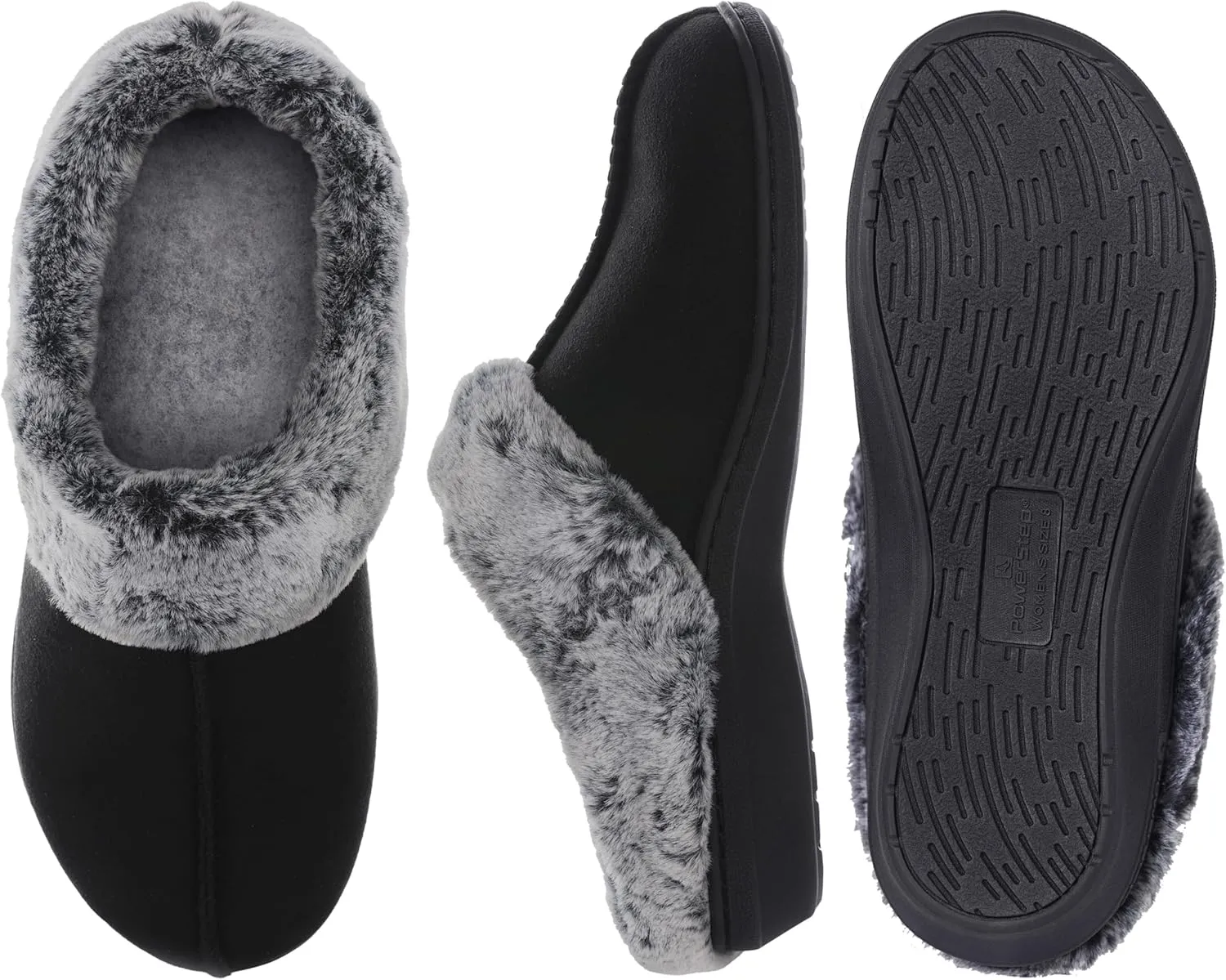 PowerStep Women's 2022 Archwear, House Shoes, Orthotic Slippers with Arch Support, Factory, 10
