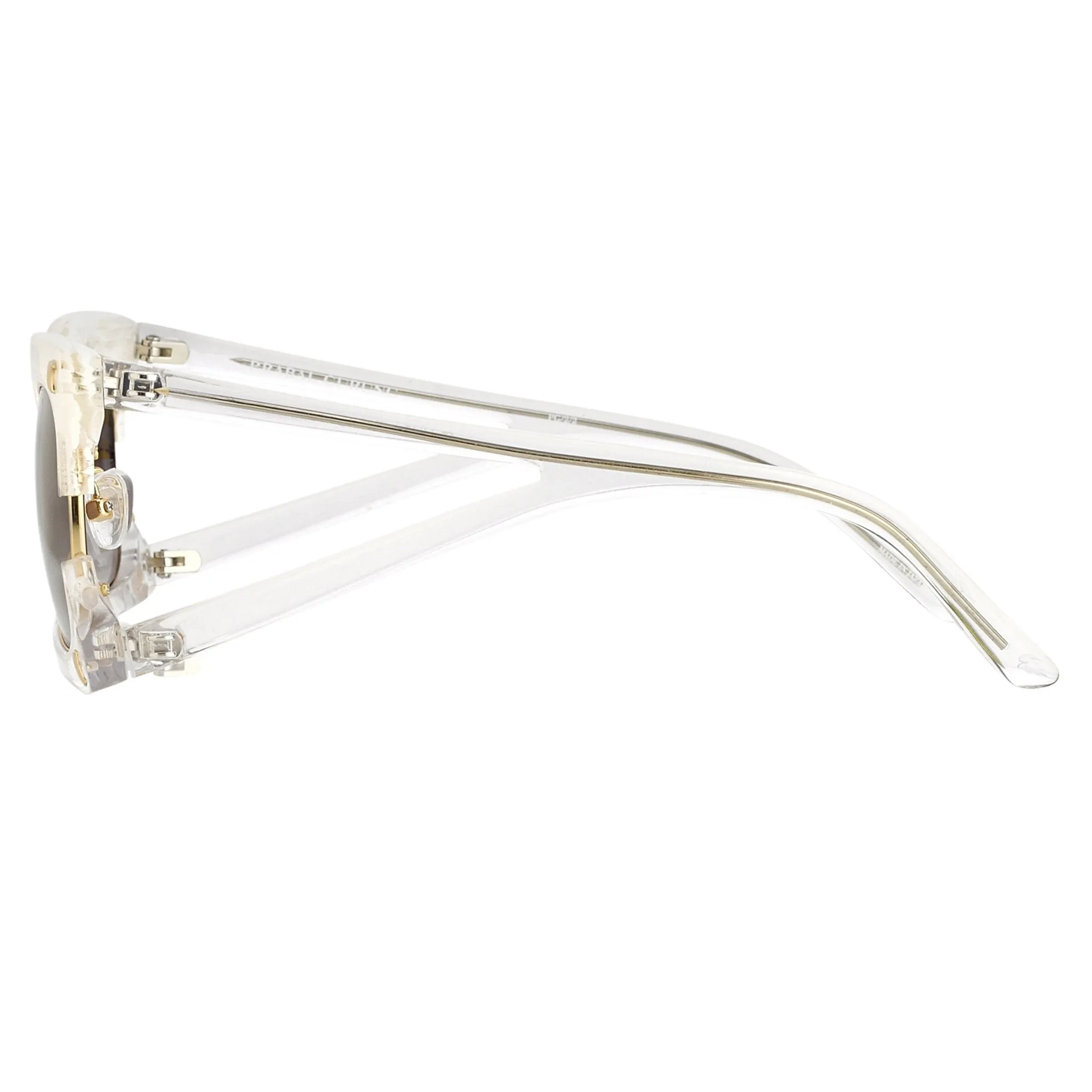 Prabal Gurung Sunglasses Rectangular White and Purple