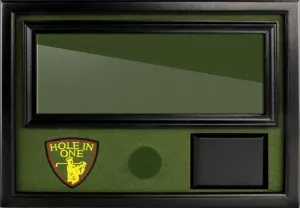 ProActive Sports Hole in One Ball and Scorecard Display (15.5 x 11) - Black