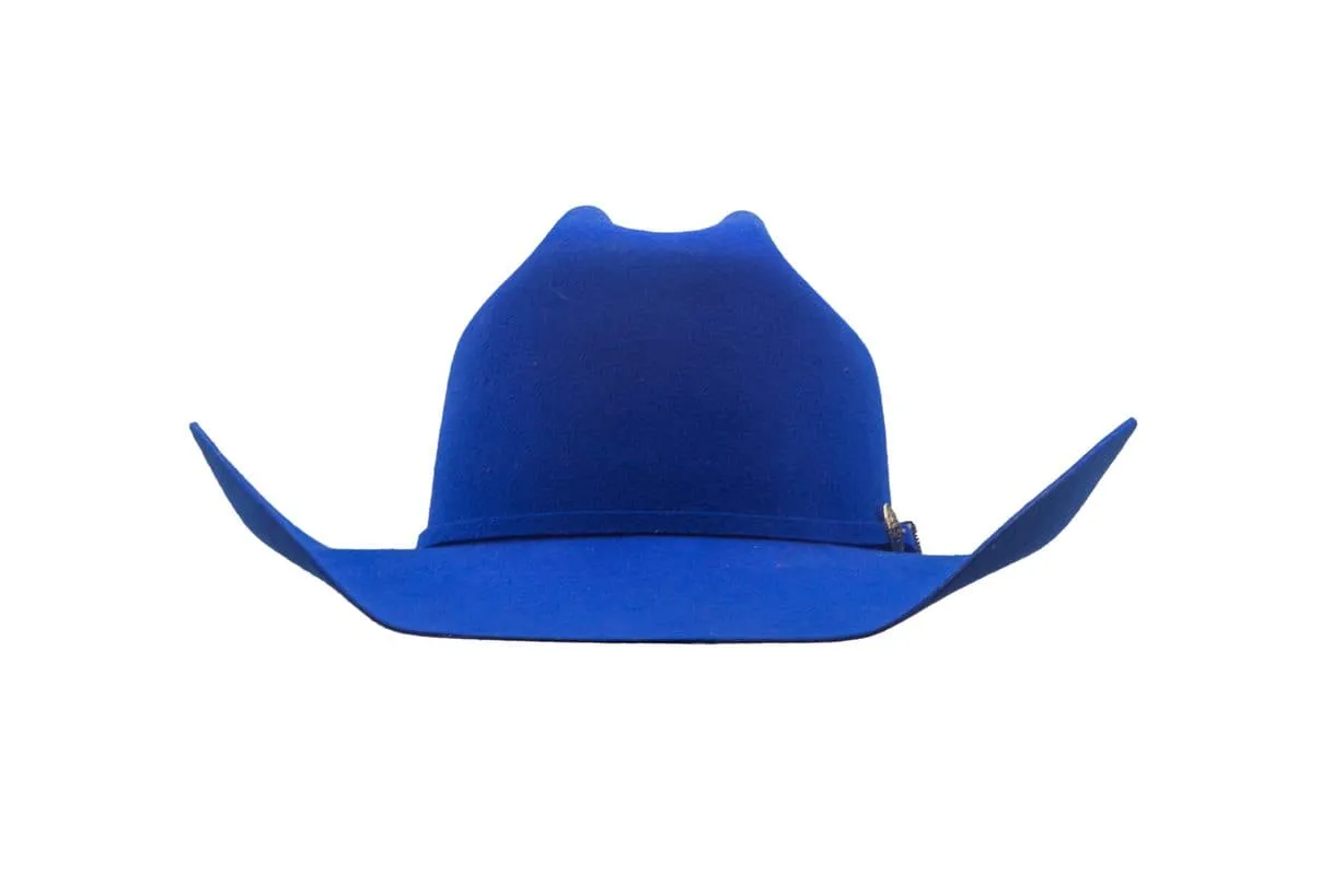 Prohats Men's Texas Blue Open Crown Hat