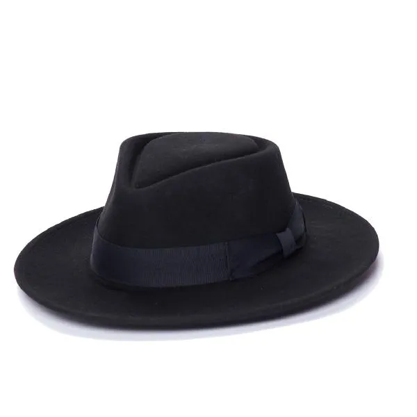 Stampede Wool Fedora Hat - The Jet