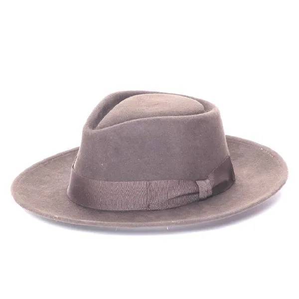 Stampede Wool Fedora Hat - The Jet
