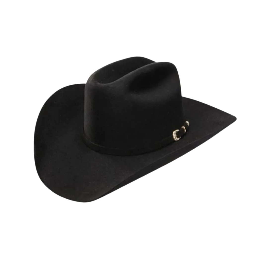 Stetson Hats 6x Palacio Black Fur Felt Hat