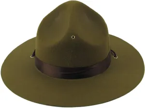 Treasure Gurus Green Park Forest Ranger Hat Adult Trooper Costume Accessory Movie Theater Prop