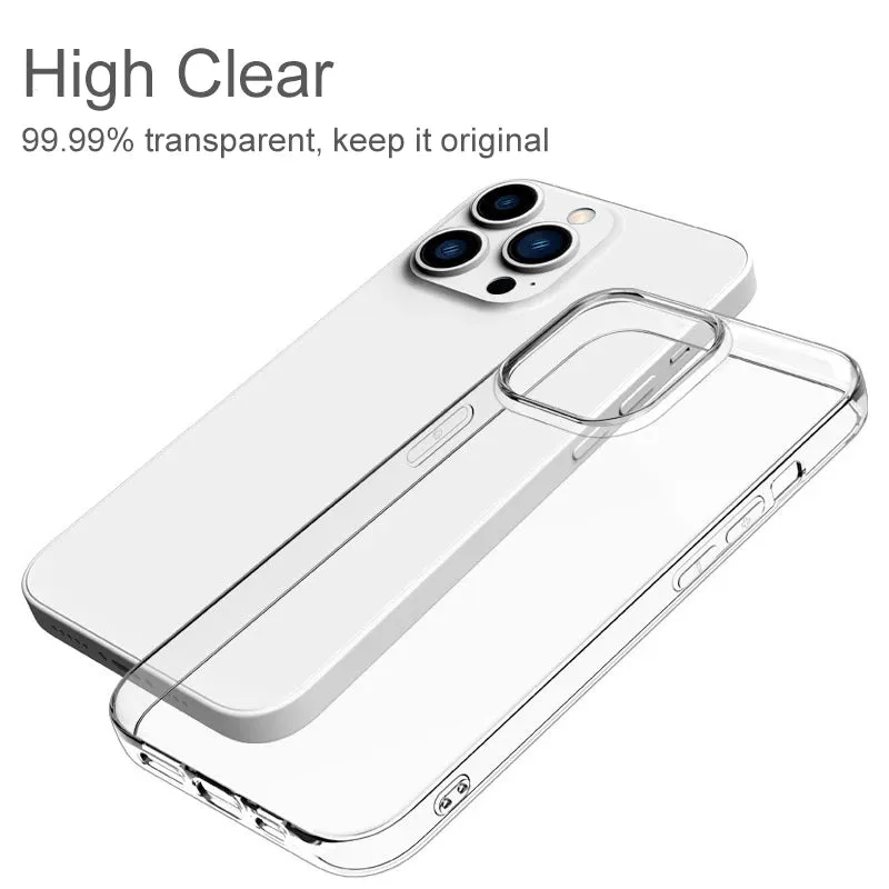 Ultra Thin Clear Silicone Phone Case