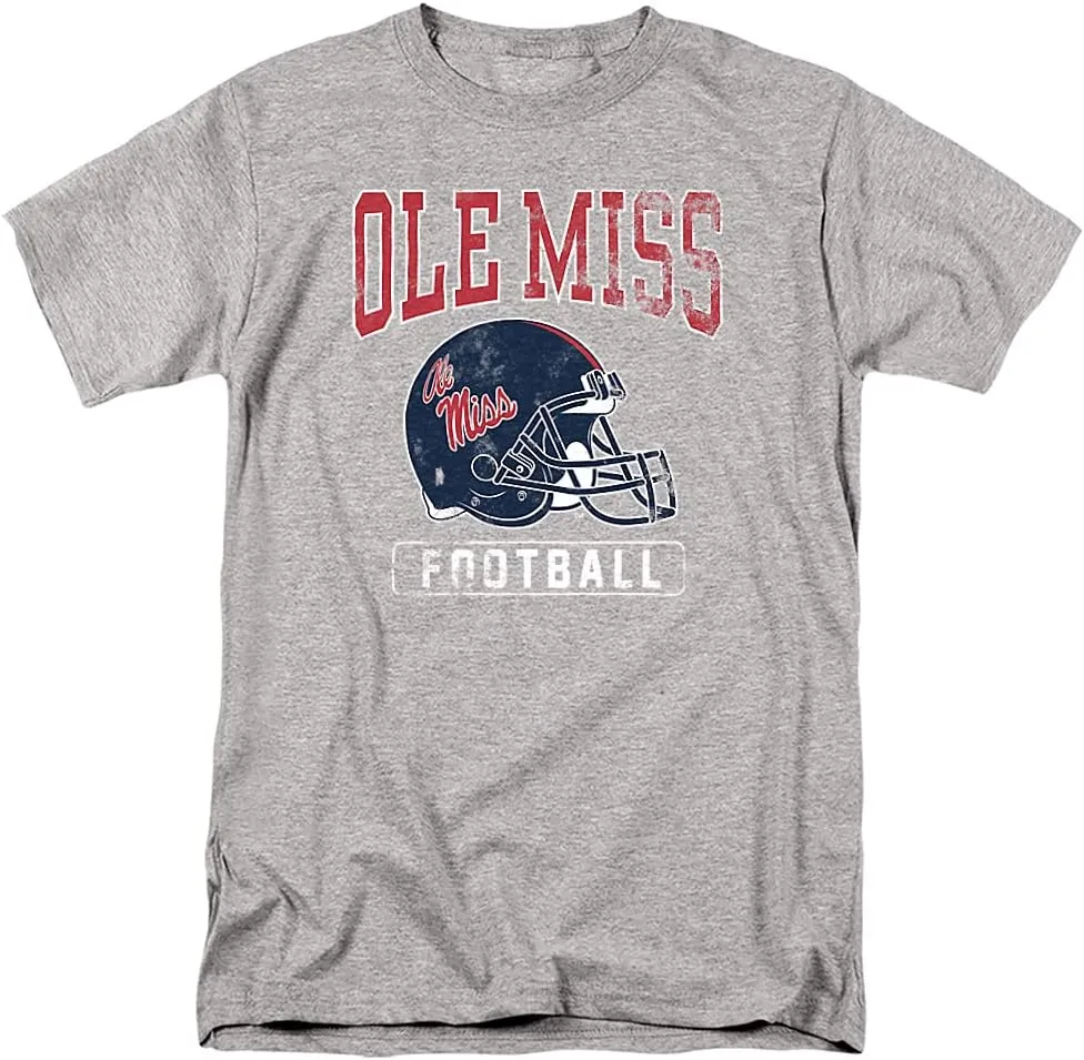 University of Mississippi Official Football Helmet Unisex Adult T Shirt