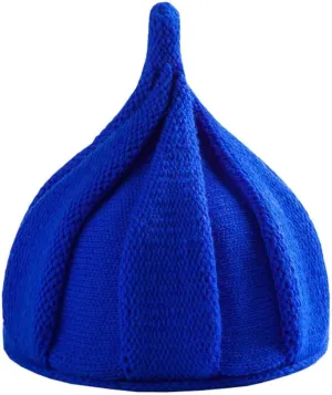 Women Winter Knitted Cone Hat Warm Skull Beanie Fashionable Hats, 2 Pack
