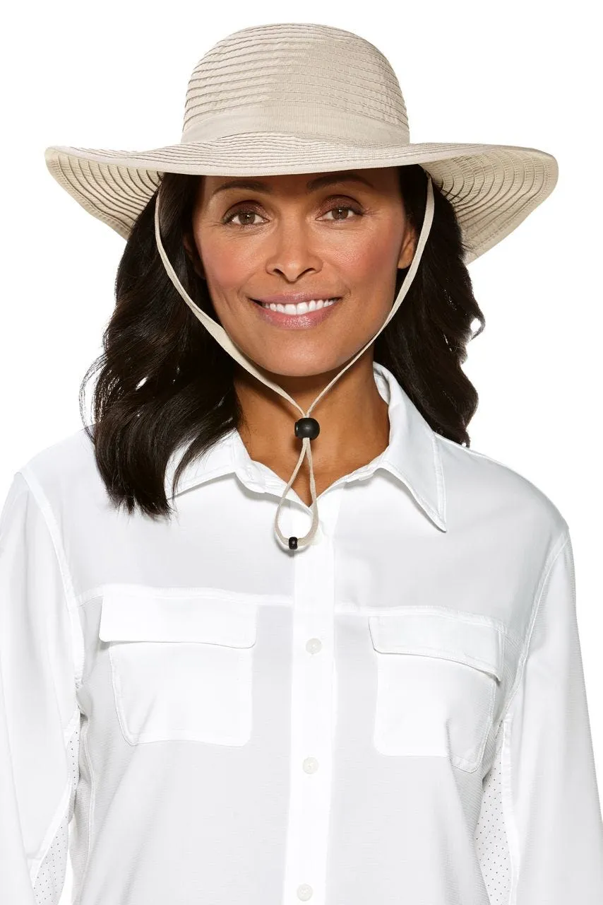 Women's Shelly Shapeable Travel Sun Hat  |  Tan