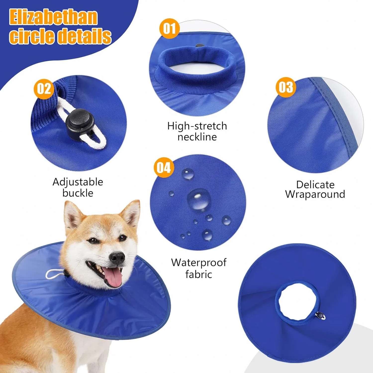 Xqpetlihai Dog Onesie Surgery Recovery Suit for Medium Large Dogs Recovery Shirt for Abdominal Wounds or Skin Diseases Bodysuit Dogs Pajamas(SW,S)