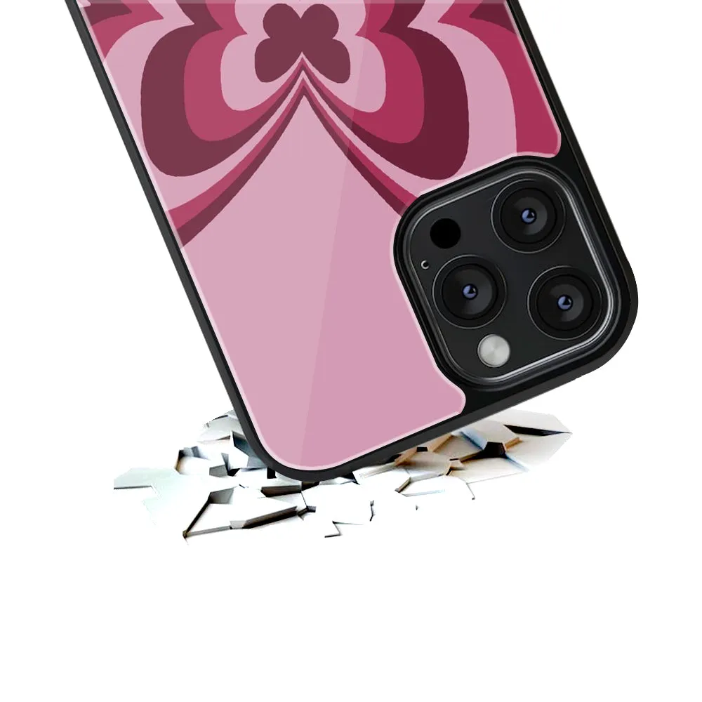 Y2K Magenta Butterfly Phone Cover | Glass Case